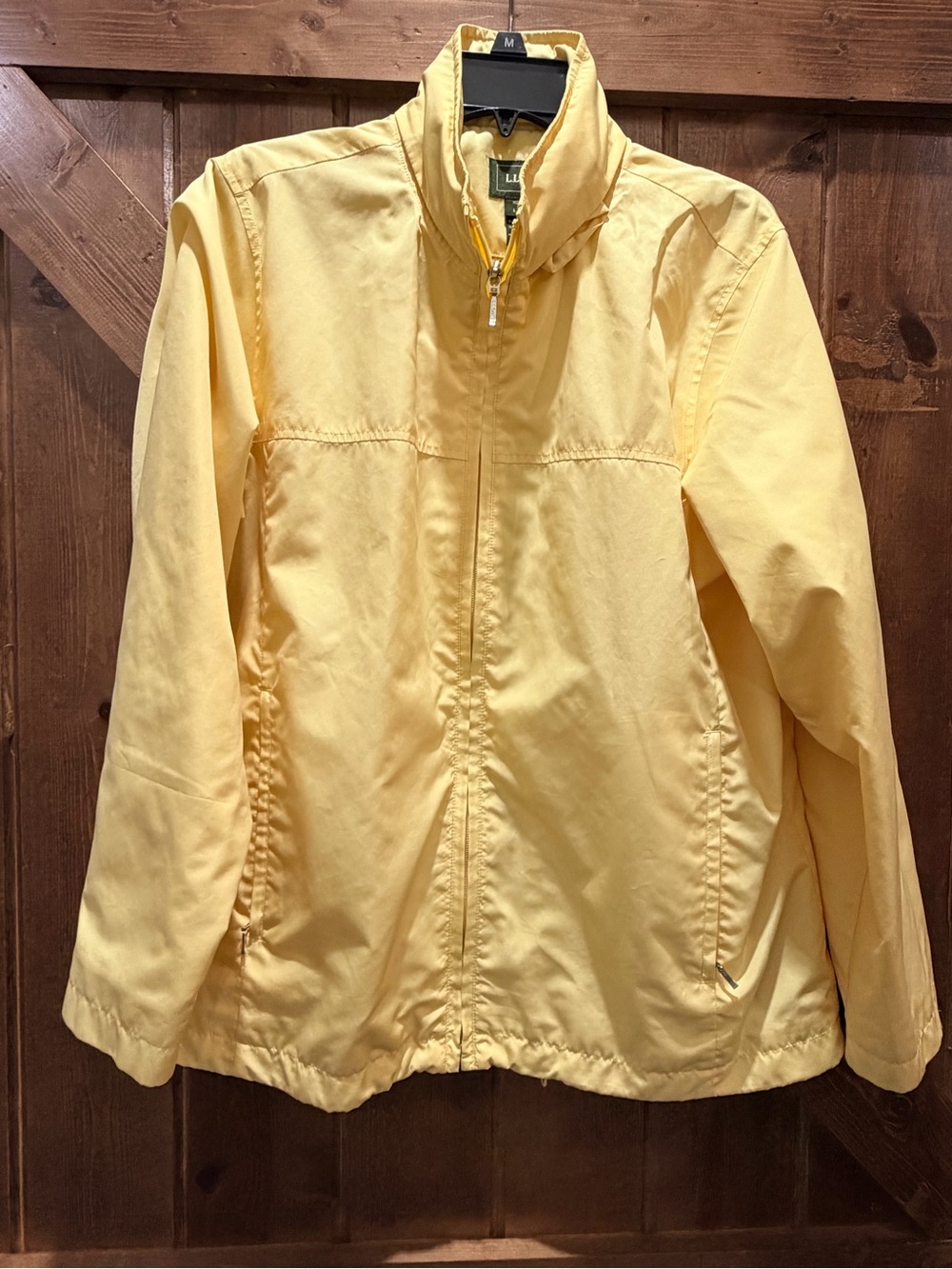 L.L. Bean Women's Light Yellow Utility Jacket